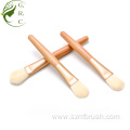 Beige Wood Vegan Best Liquid Foundation Cosmetic Brush